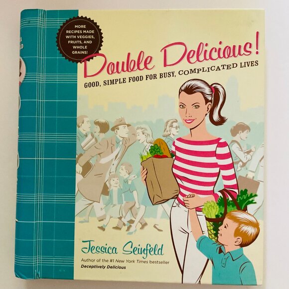 DELICIOUS COOKBOOKS by Jessica Seinfeld Set of 2 EUC - Picture 7 of 11